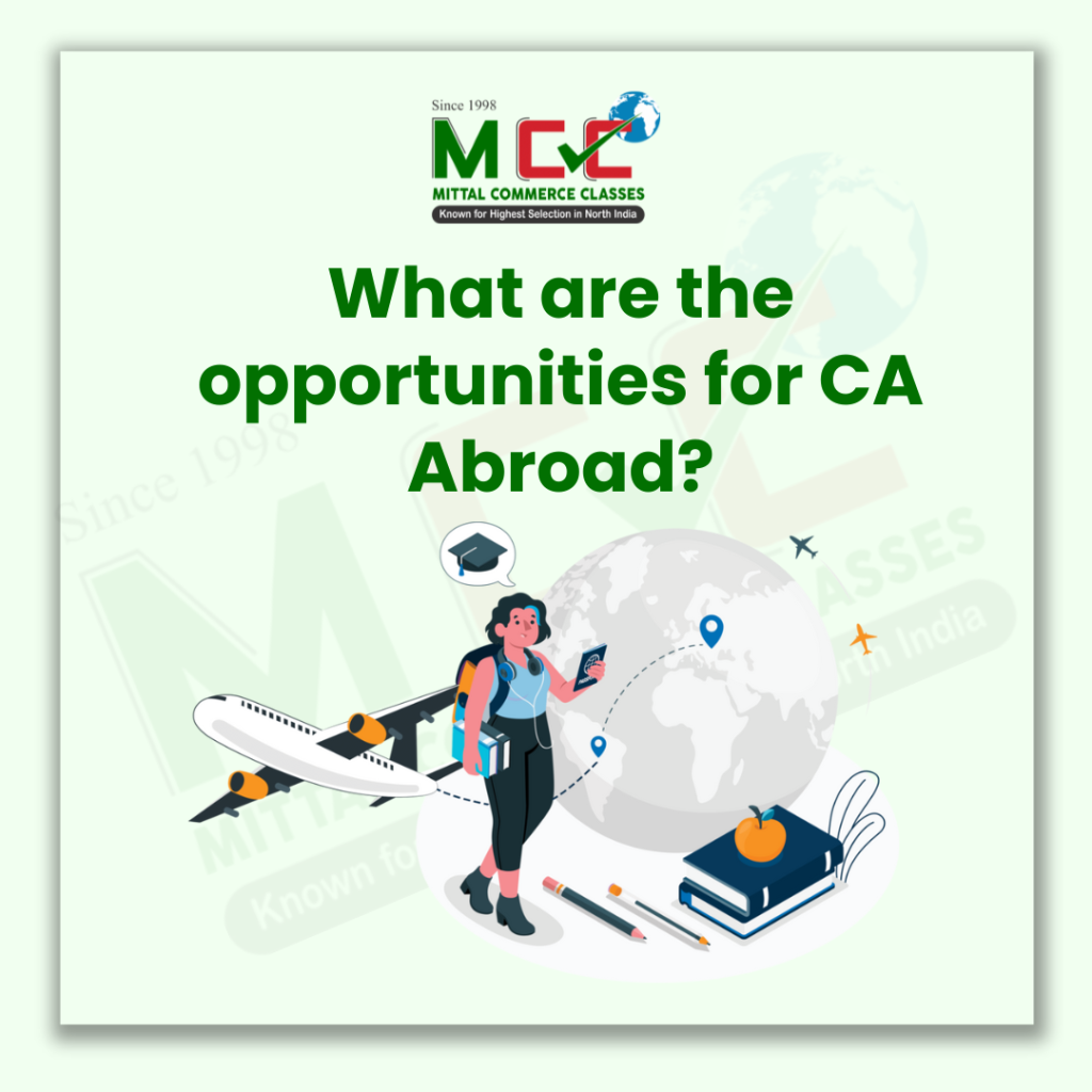 What are the opportunities for CA Abroad?