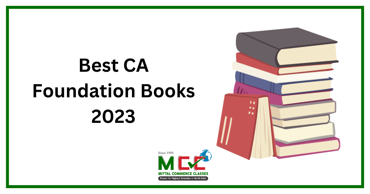 Best CA Foundation Books 2023 1 