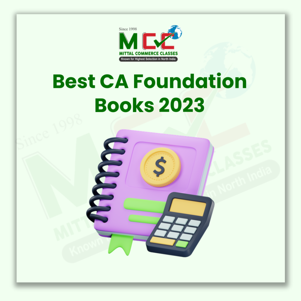 Best CA Foundation Books 2023